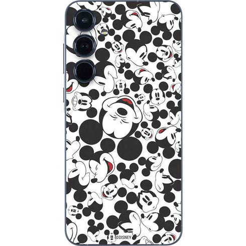 Disney Mickey Mouse Face Pattern Galaxy A36 5G Skin